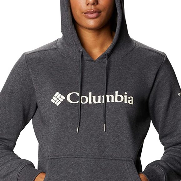 🆕Columbia Women's Logo Hoodie, Small - Shark - Brand NEW, Authentic, NWT....... - Picture 5 of 5